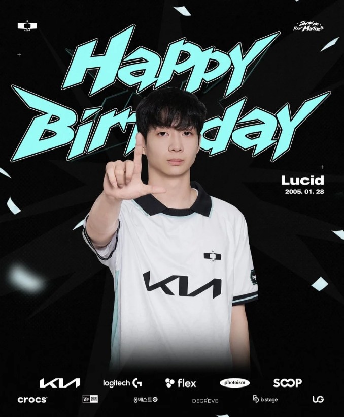 DK官方为Lucid送上生日祝福：生日快乐, Lucid！